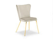 Micadoni Home Ari -tuoli, 54 x 60 x 88 cm, beige hinta ja tiedot | Ruokapöydän tuolit | hobbyhall.fi