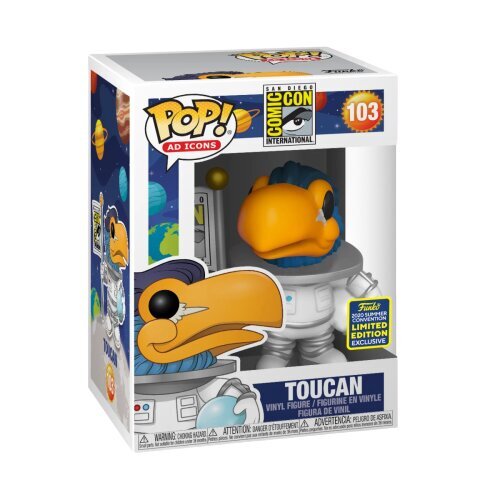 Hahmo Funko POP! Toucan astronautina Exclusive hinta ja tiedot | Pelien oheistuotteet | hobbyhall.fi