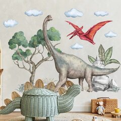 Lasten seinätarra Dinosaurus hinta ja tiedot | Sisustustarrat | hobbyhall.fi