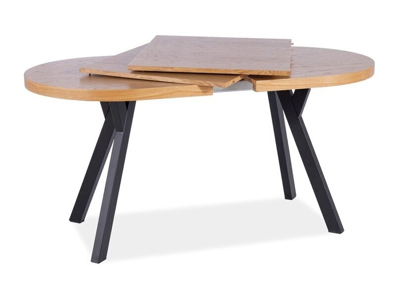 Signal Meble Domingo II pöytä, ruskea hinta ja tiedot | Ruokapöydät | hobbyhall.fi