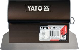 Ruostumaton teräslasta, vaihdettava terä, 250 mm Yato (YT-52230) hinta ja tiedot | Käsityökalut | hobbyhall.fi