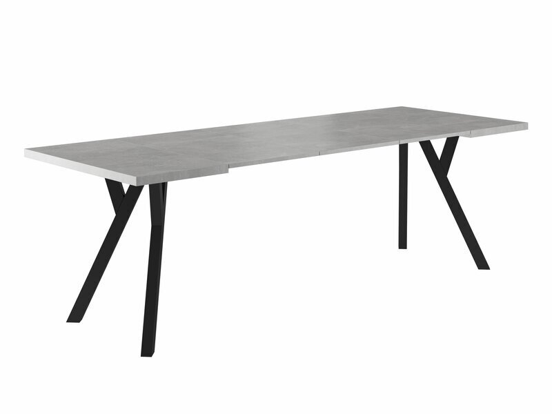 Signal Meble Merlin pöytä, harmaa hinta ja tiedot | Ruokapöydät | hobbyhall.fi