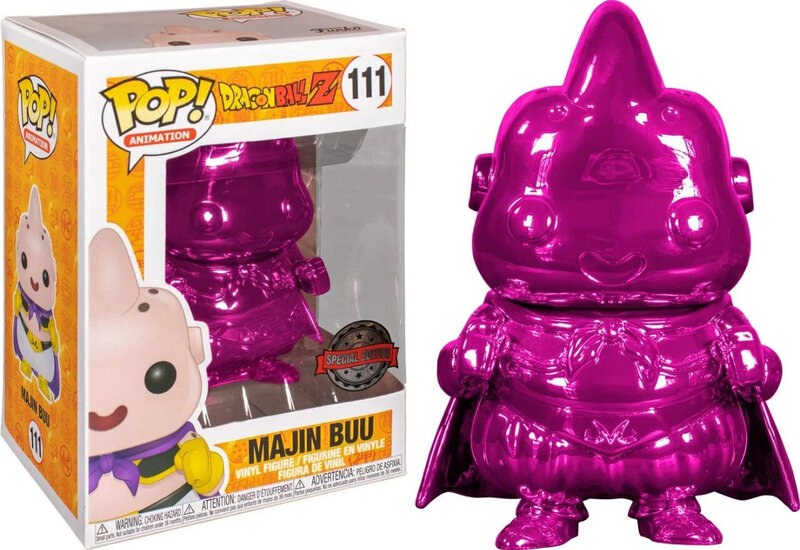 Hahmo Funko POP! Dragon ball Buu pink kromi Exclusive