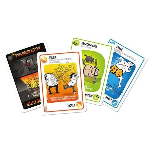 Korttipeli Exploding Kittens Asmodee hinta ja tiedot | Lautapelit ja älypelit | hobbyhall.fi