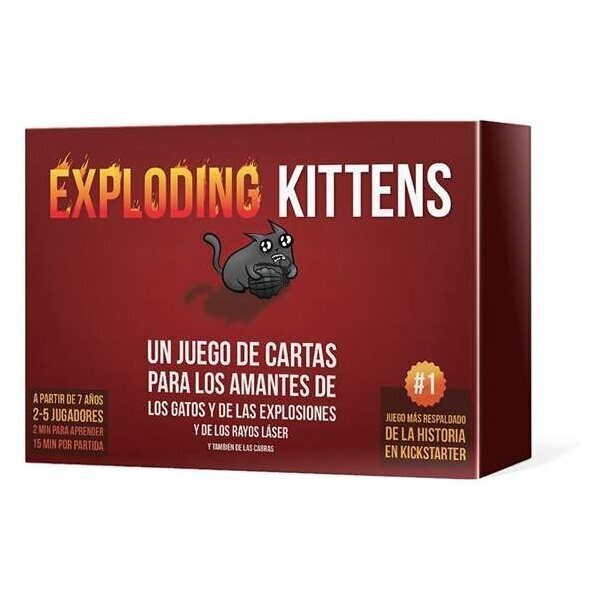 Korttipeli Exploding Kittens Asmodee hinta ja tiedot | Lautapelit ja älypelit | hobbyhall.fi