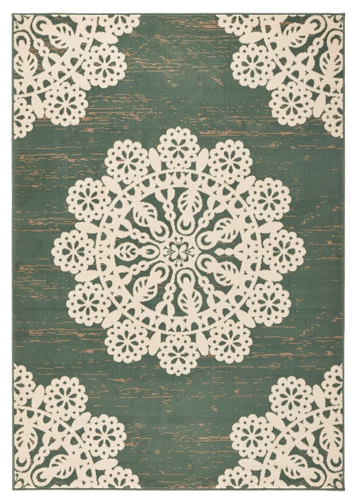 Hanse Home Lace Green matto, 200x290 cm hinta ja tiedot | Isot matot | hobbyhall.fi