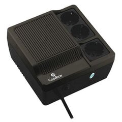 CoolBox SAI-COOSC600B hinta ja tiedot | UPS-laitteet | hobbyhall.fi