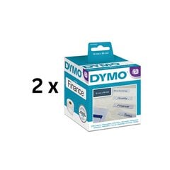 Dymo Labelwriter 50x12 mm, 2 vnt. hinta ja tiedot | Tulostustarvikkeet | hobbyhall.fi