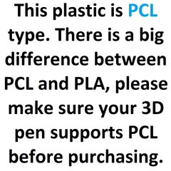 3D-kynässä käytettävä PCL-filamentti, 100 m, matalan lämpötilan muovi 3D-kyniin hinta ja tiedot | FantasyHome Puhelimet, älylaitteet ja kamerat | hobbyhall.fi