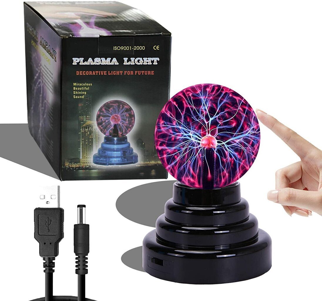 Plasmapallo – salamoiva lamppu hinta ja tiedot | Kehittävät lelut | hobbyhall.fi