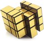 Älypeli Rubikin kuutio 3x3, peilipinta, kullanvärinen hinta ja tiedot | Lautapelit ja älypelit | hobbyhall.fi