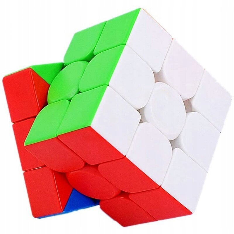 Magneettinen älypeli Rubikin kuutio, 3x3, ei tarroja hinta ja tiedot | Lautapelit ja älypelit | hobbyhall.fi