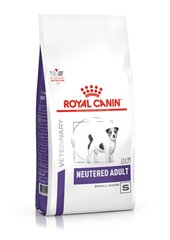 Royal Canin Neutered Adult small dog ylipainoisille koirille 1,5 kg hinta ja tiedot | Koiran kuivaruoka | hobbyhall.fi