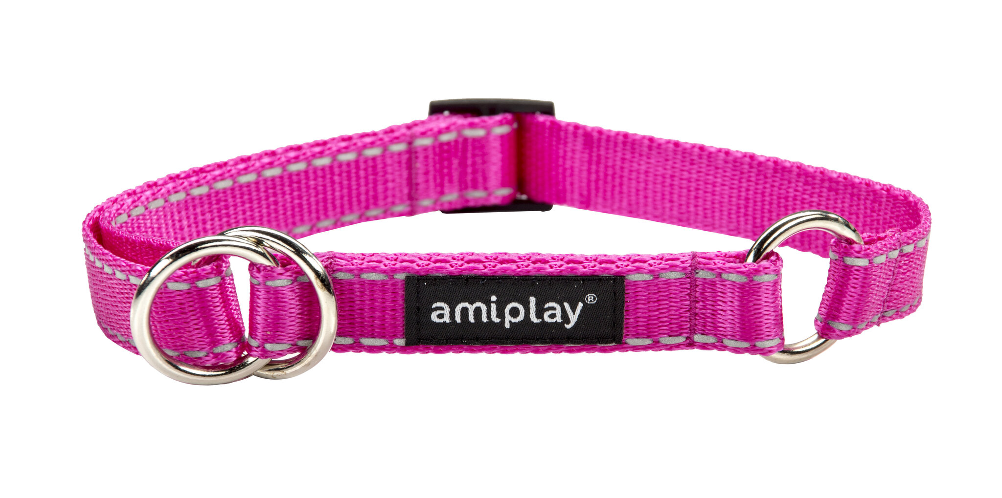 Kaulapanta Amiplay Reflective, XL, roosa hinta ja tiedot | Koiran valjaat ja kaulapannat | hobbyhall.fi