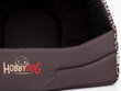 Pesä Hobbydog R1, 40x33x28cm, ruskea, kirjailtu kangas hinta ja tiedot | Pedit ja pesät | hobbyhall.fi