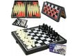 Magneettitammi, shakki ja backgammon 3 in 1 -sarja hinta ja tiedot | Lautapelit ja älypelit | hobbyhall.fi