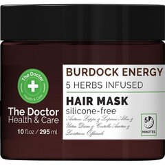 Hiusnaamio The Doctor Burdock Energy, 295 ml hinta ja tiedot | Naamiot, öljyt ja seerumit | hobbyhall.fi