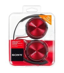 Sony MDRZX310 Red hinta ja tiedot | Kuulokkeet | hobbyhall.fi