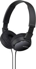 Sony MDR-ZX110 Black hinta ja tiedot | Kuulokkeet | hobbyhall.fi