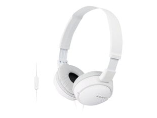 Sony MDR-ZX110AP White hinta ja tiedot | Kuulokkeet | hobbyhall.fi