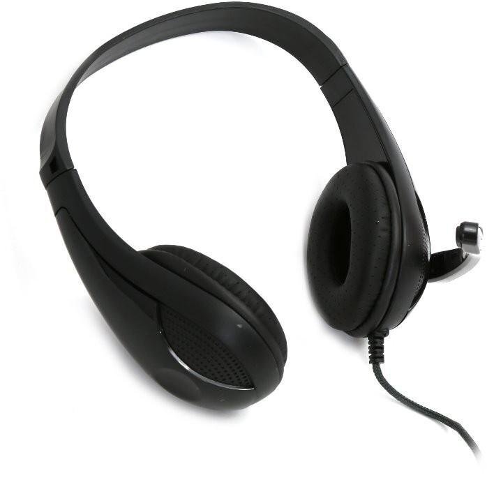 Omega Freestyle kuulokkeet + mikrofoni FH4008, musta hinta ja tiedot | Kuulokkeet | hobbyhall.fi