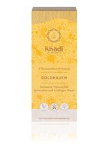 Luonnollinen hiusväri harmaille ja vaaleille hiuksille Khadi Golden Hint, 100 g hinta ja tiedot | Hiusvärit | hobbyhall.fi