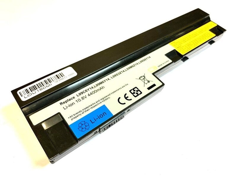 Lenovo akku L09S6Y14, IdeaPad S10-3, S110, S205, 4400 mAh