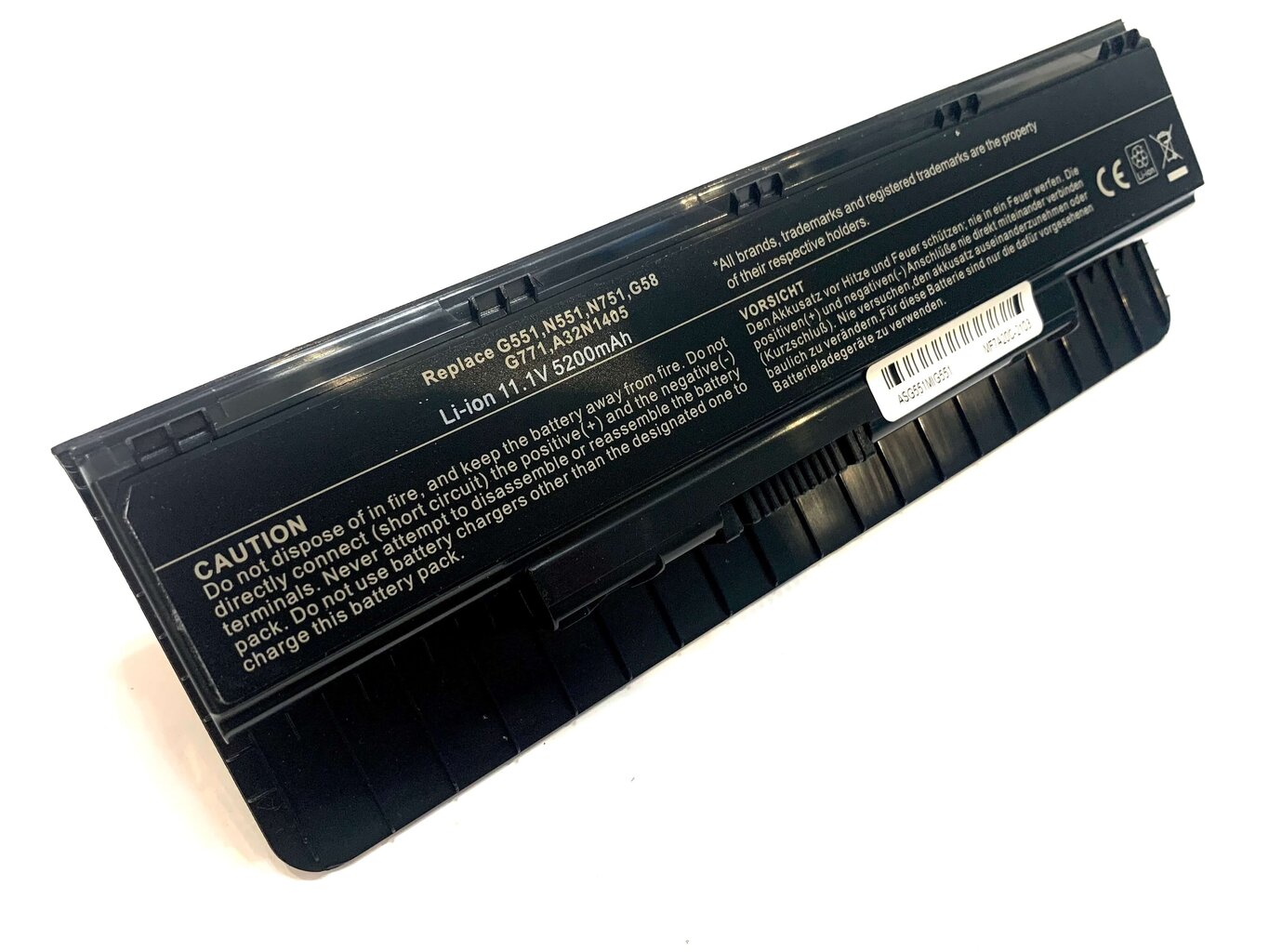 Asus akku A32N1405 5200 mAh hinta ja tiedot | Kannettavien tietokoneiden akut | hobbyhall.fi