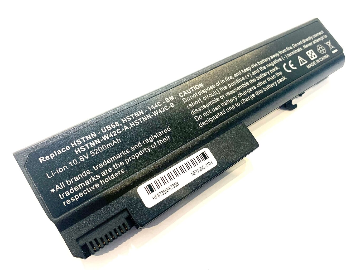 HP akku HSTNN-IB68 6530B, 6730B, 6735B 5200 mAh hinta ja tiedot | Kannettavien tietokoneiden akut | hobbyhall.fi