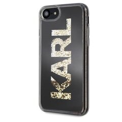 Karl Lagerfeld KLHCI8KAGBK iPhone 7 / 8 / SE2 / SE3 , musta hinta ja tiedot | Puhelimen kuoret ja kotelot | hobbyhall.fi