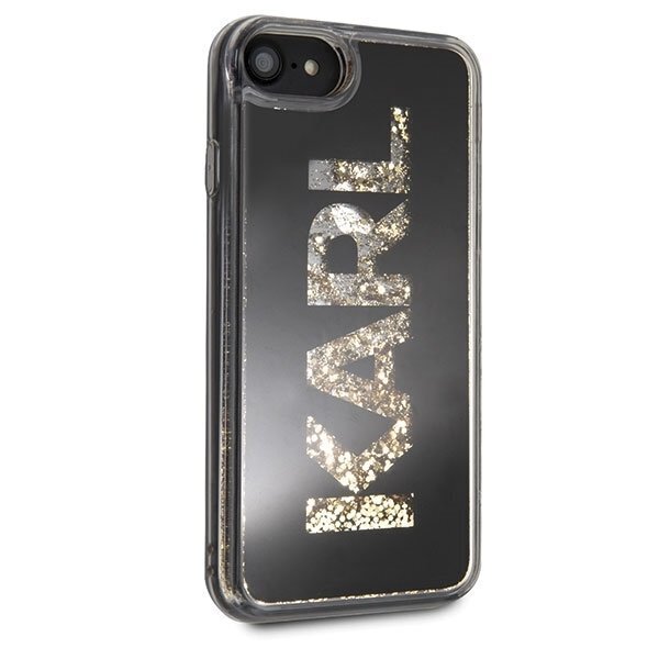Karl Lagerfeld KLHCI8KAGBK iPhone 7 / 8 / SE2 / SE3 , musta hinta ja tiedot | Puhelimen kuoret ja kotelot | hobbyhall.fi