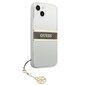 Original GUESS Brown Strap Charm iPhone 13 Mini hinta ja tiedot | Puhelimen kuoret ja kotelot | hobbyhall.fi