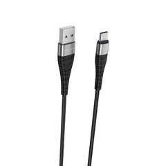 Kaapeli Borofone BX32 Munificent - USB Type C - 5A, 1 metri, musta hinta ja tiedot | Borofone Puhelimet, älylaitteet ja kamerat | hobbyhall.fi