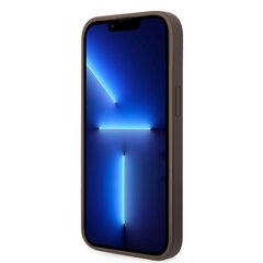 Guess 4G Stripe Case - iPhone 14 Plus , ruskea hinta ja tiedot | Puhelimen kuoret ja kotelot | hobbyhall.fi