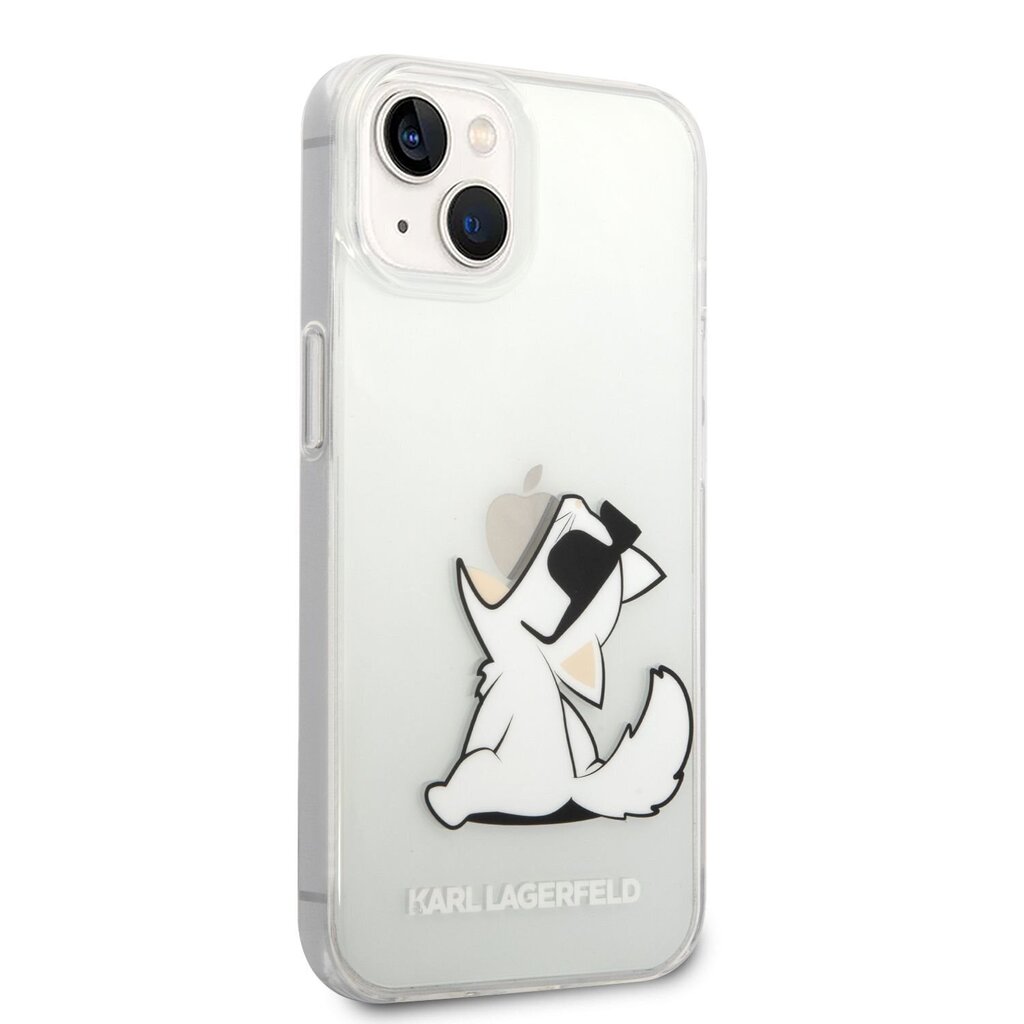 Karl Lagerfeld PC/TPU Choupette Eat Case - iPhone 14 Plus hinta ja tiedot | Puhelimen kuoret ja kotelot | hobbyhall.fi