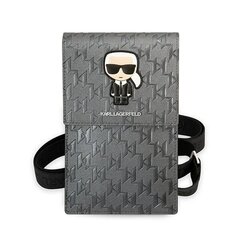 KARL LAGERFELD Ikonik Karl Monogram Patch, hopea hinta ja tiedot | Puhelimen kuoret ja kotelot | hobbyhall.fi