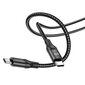 Borofone Cable BX56 Delightful - Tyyppi C - Tyyppi C - 60W 3A 1,5 metriä musta hinta ja tiedot | Puhelinkaapelit | hobbyhall.fi