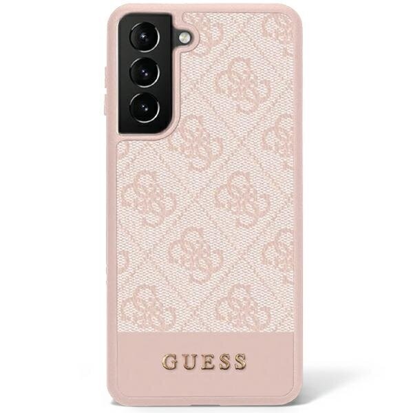 Original Guess - 4G Stripe Collection - Samsung Galaxy S23 Ultra, pinkki hinta ja tiedot | Puhelimen kuoret ja kotelot | hobbyhall.fi