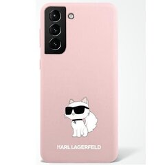 Original Karl Lagerfeld Silicone Choupette - Samsung Galaxy S23 Ultra, pinkki hinta ja tiedot | Karl Lagerfeld Puhelimet, älylaitteet ja kamerat | hobbyhall.fi