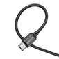Borofone Cable BX87 Sharp - USB tyyppi C - 3A 1 metri musta hinta ja tiedot | Puhelinkaapelit | hobbyhall.fi