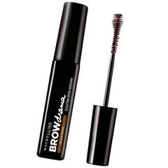 Ripsiväri Maybelline Brow Drama 7,6 ml, tummanruskea hinta ja tiedot | Kulmavärit ja kulmakynät | hobbyhall.fi