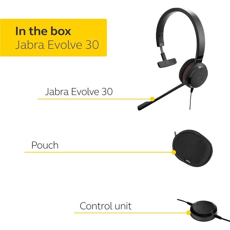 Jabra Evolve 30 II hinta ja tiedot | Kuulokkeet | hobbyhall.fi