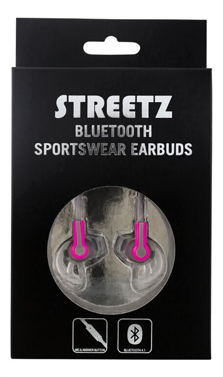 Streetz HL-572 Bluetooth Pink hinta ja tiedot | Kuulokkeet | hobbyhall.fi