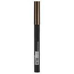 Kulmakynä Maybelline Tattoo Brow, 130 Deep Brown hinta ja tiedot | Maybelline New York Meikit | hobbyhall.fi