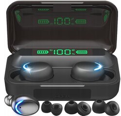 Langattomat kuulokkeet Lamex f9 bluetooth 5.1 +virtapankki hinta ja tiedot | Kuulokkeet | hobbyhall.fi