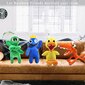 Pehmeä pehmolelu Rainbow friends, oranssi krokotiili, 30cm hinta ja tiedot | Pehmolelut | hobbyhall.fi