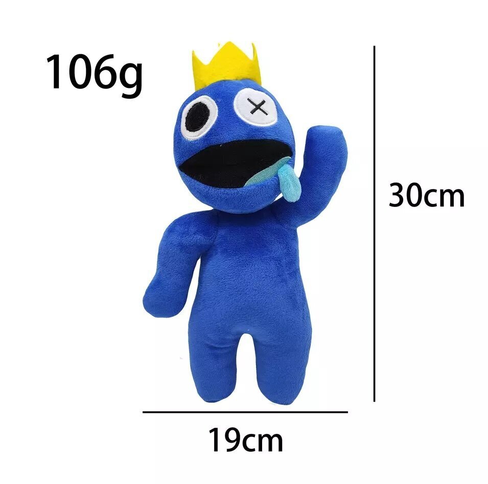 Pehmeä pehmolelu Rainbow friends, oranssi krokotiili, 30cm hinta ja tiedot | Pehmolelut | hobbyhall.fi