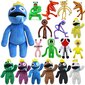 Pehmeä pehmolelu Rainbow friends, Violetti, 30cm hinta ja tiedot | Pehmolelut | hobbyhall.fi