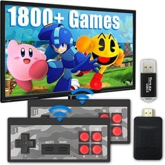 Retropelikonsoli HappyJoe 1800 peliä + download, 4K HDMI HD kaina ir informacija | Pelikonsolit | hobbyhall.fi