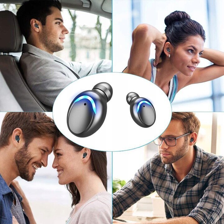 Langattomat Bluetooth-kuulokkeet + tehopankki TWS F9 5.3 hinta ja tiedot | Kuulokkeet | hobbyhall.fi